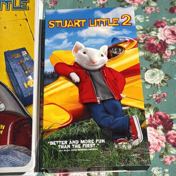 Stuart Little 1 & 2 VHS 📼 Movies 🍿 excellent condition. Family fun classic movie - Picture 3 of 9